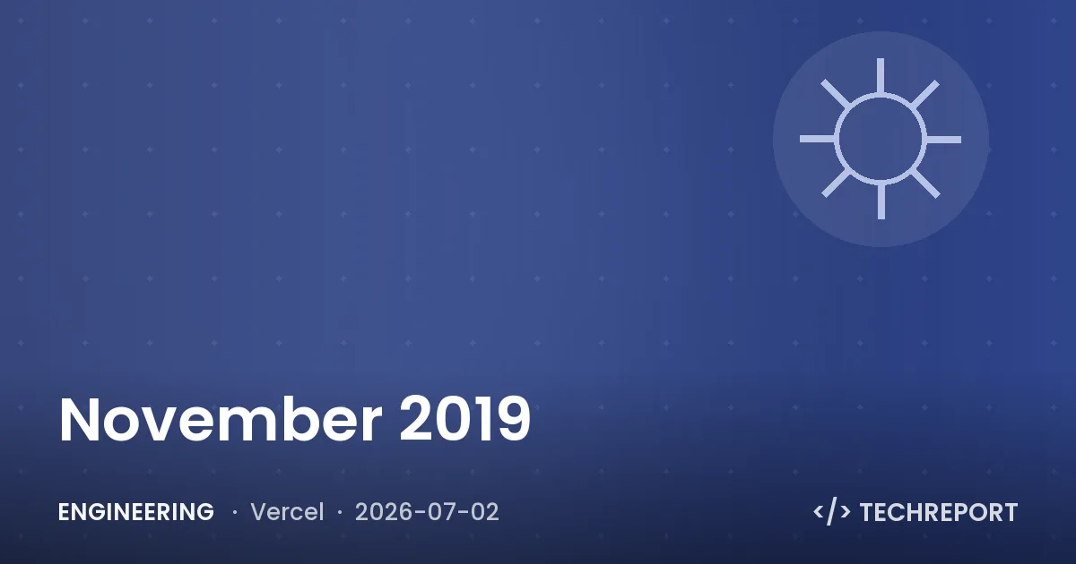 Engineering — November 2019