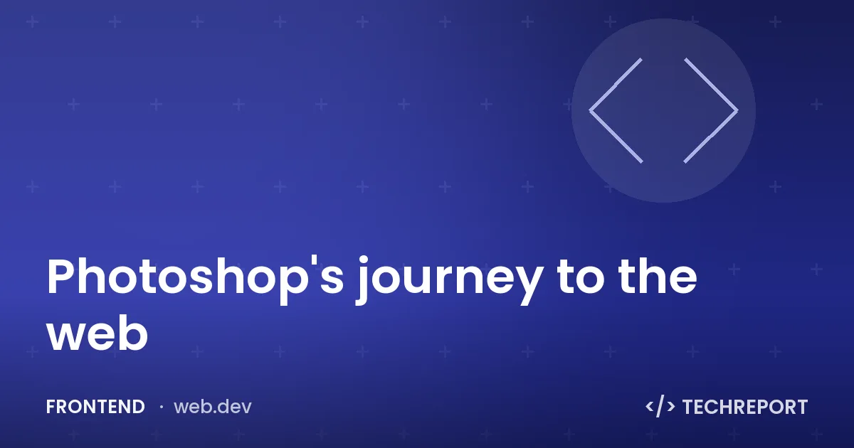 Photoshop's journey to the web