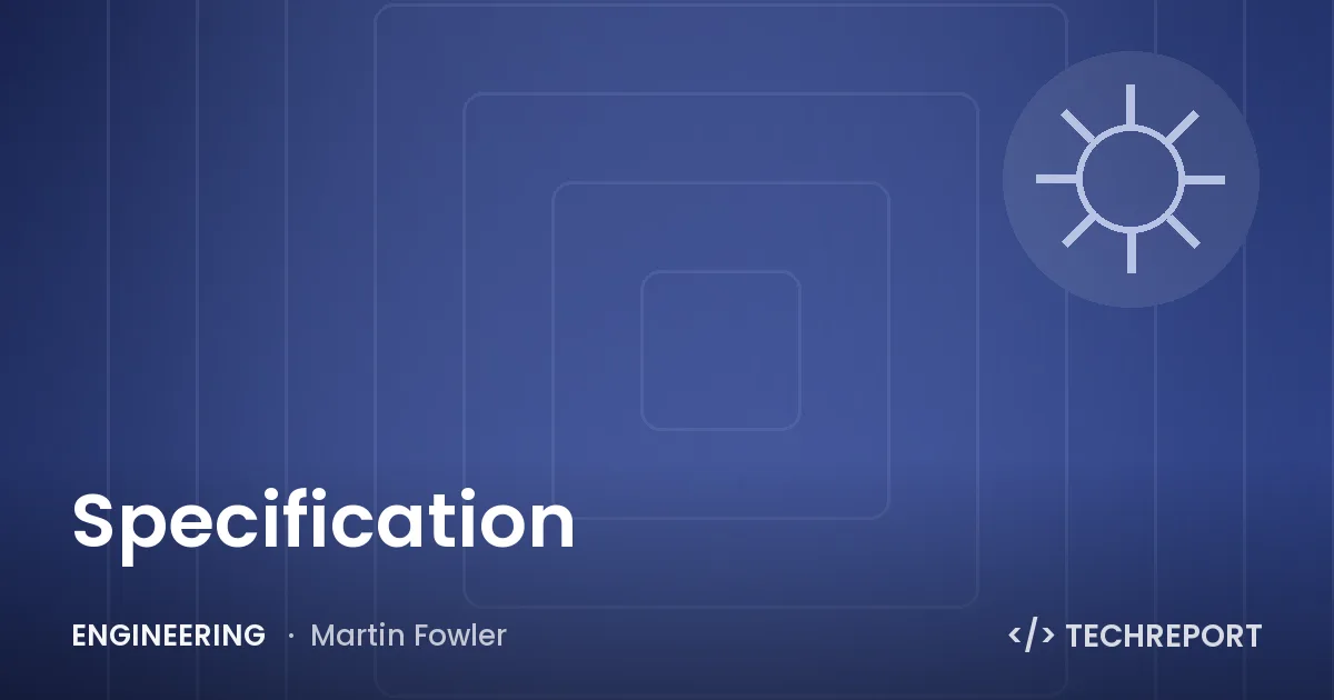 Specification