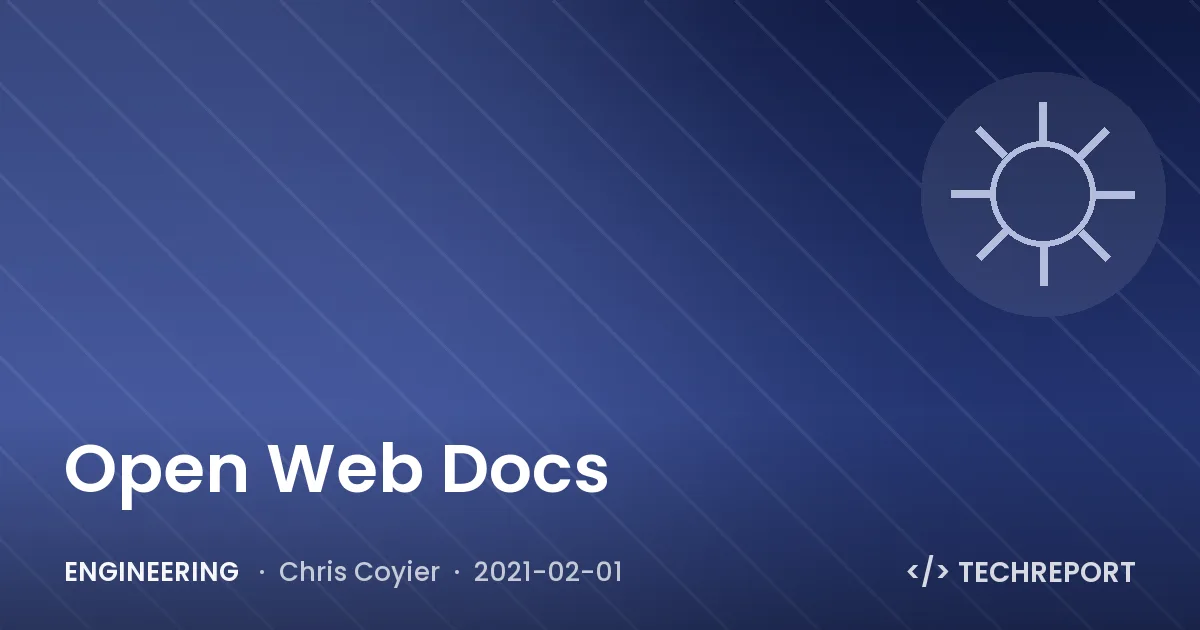 Open Web Docs