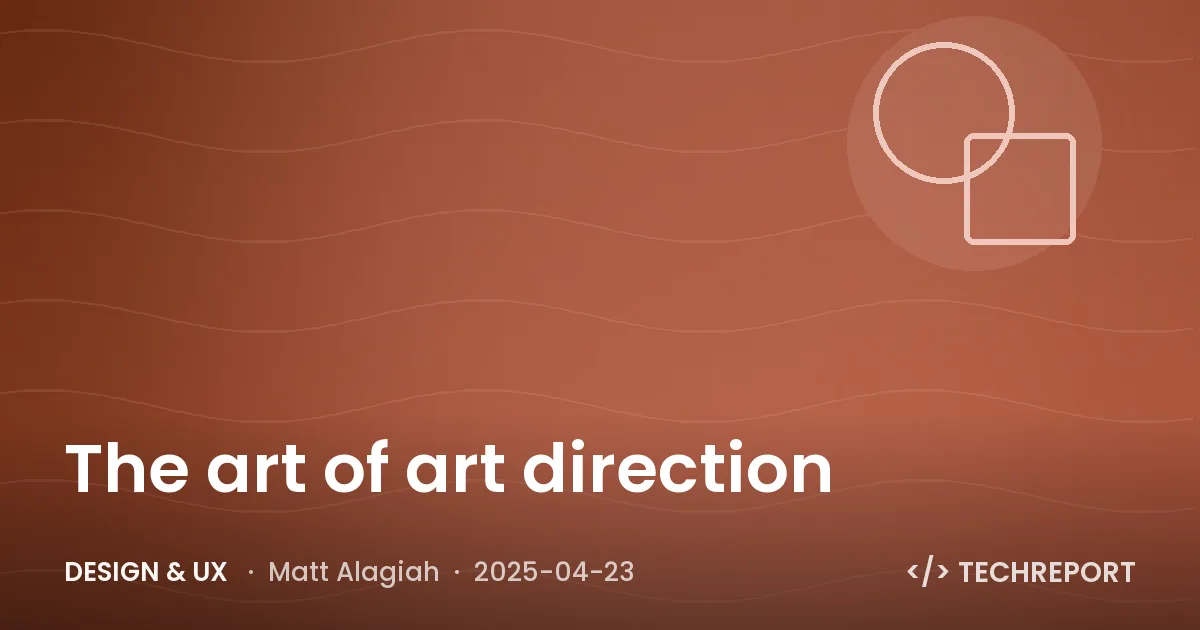 The art of art direction