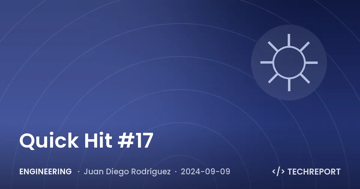 Quick Hit #17