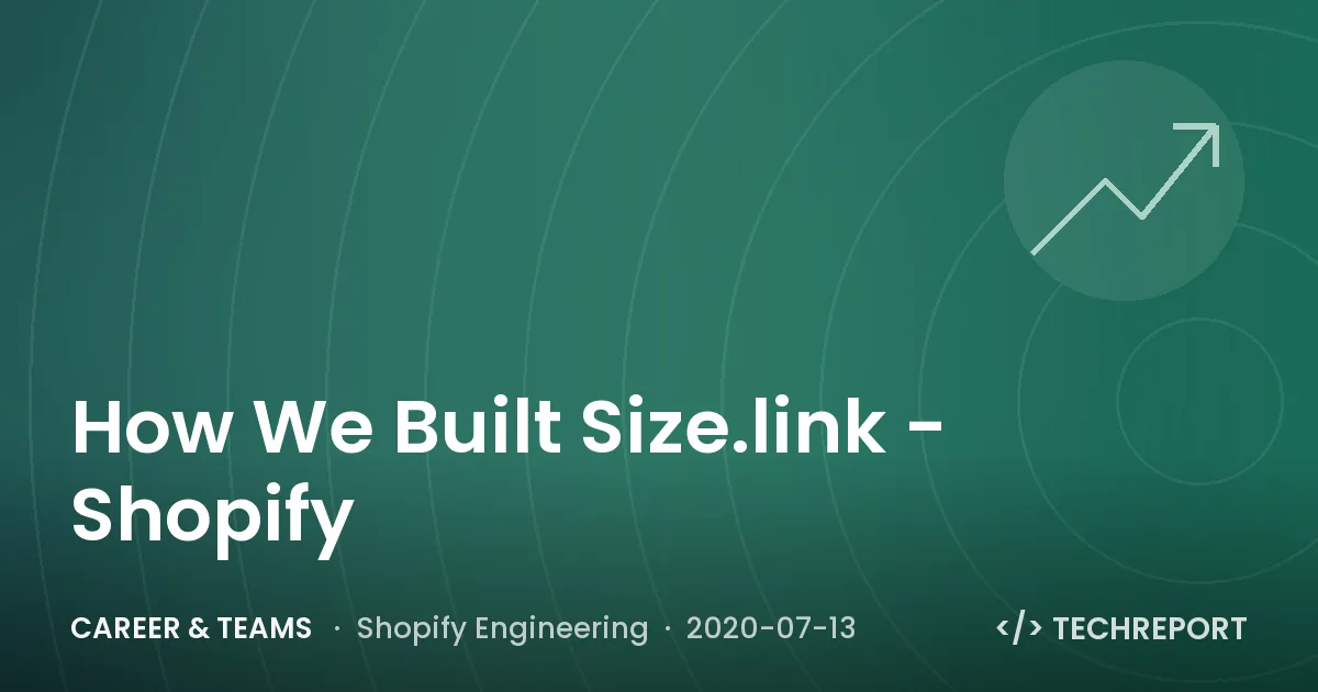 How We Built Size.link - Shopify
