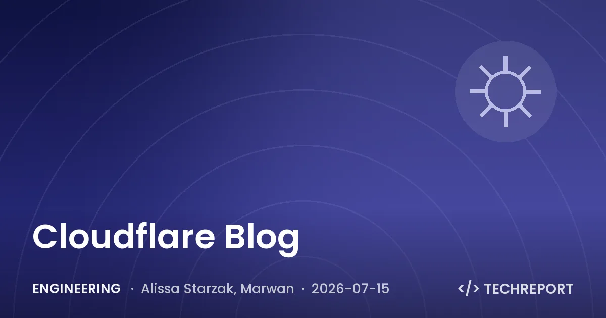 Engineering — Cloudflare Blog