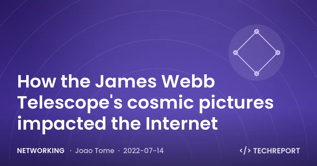 How the James Webb Telescope's cosmic pictures impacted the Internet