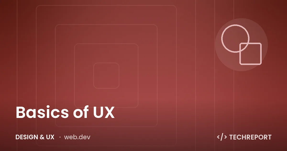 Basics of UX