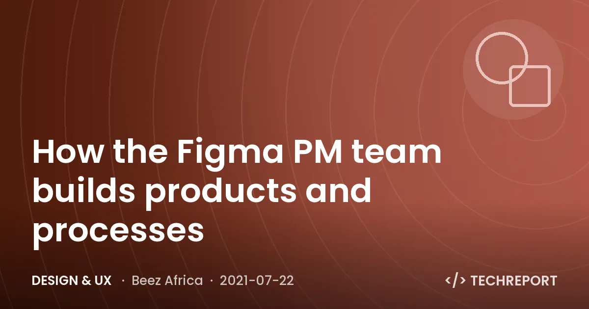 How the Figma PM team builds products and processes