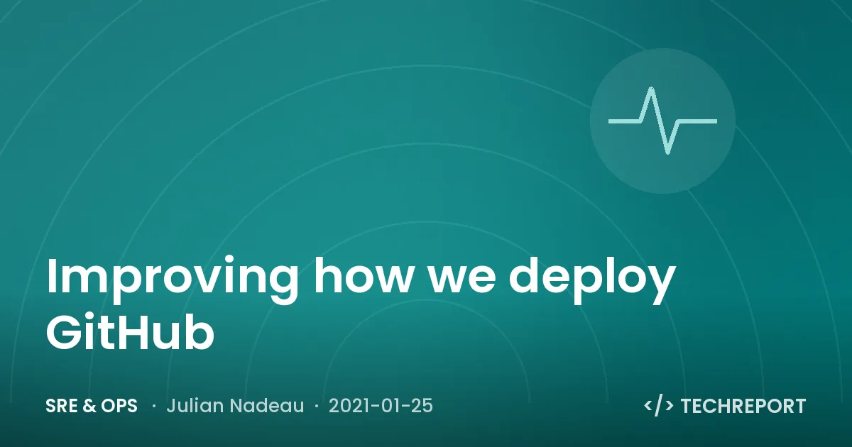 Improving how we deploy GitHub