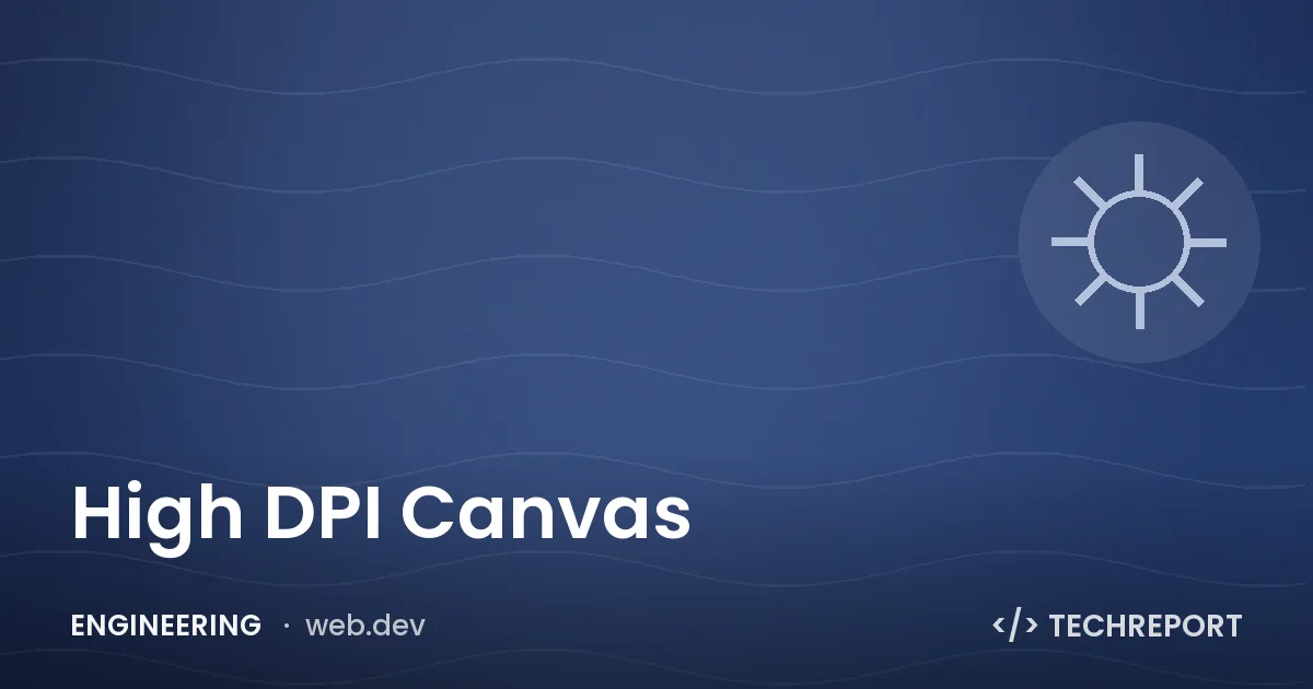High DPI Canvas