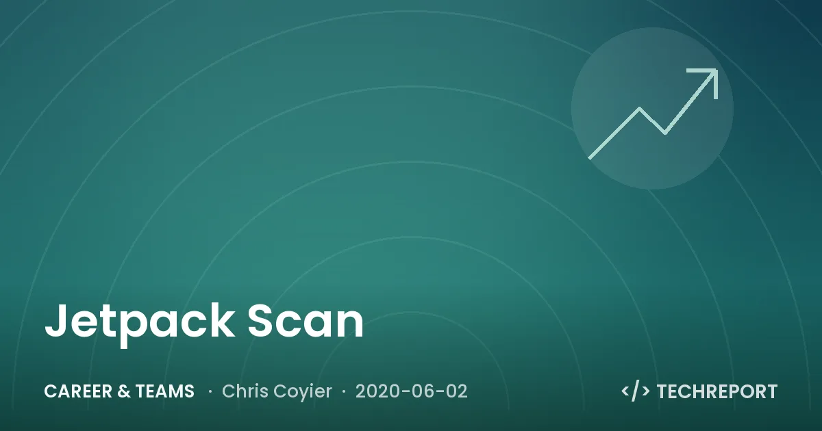 Jetpack Scan