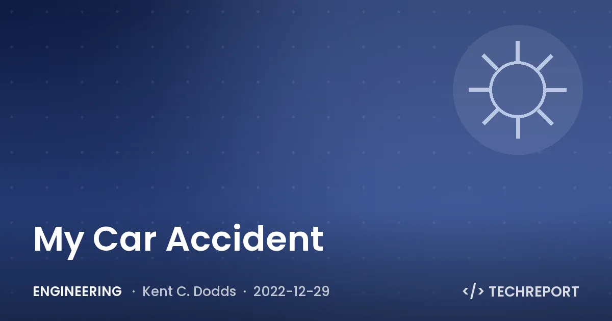 Engineering — My Car Accident