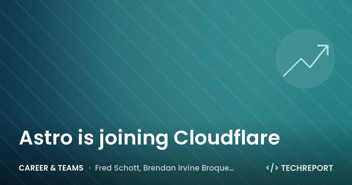 Career & Teams — Astro is joining Cloudflare