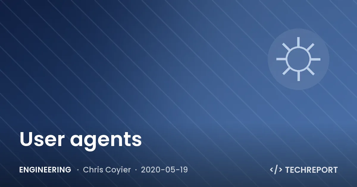 User agents
