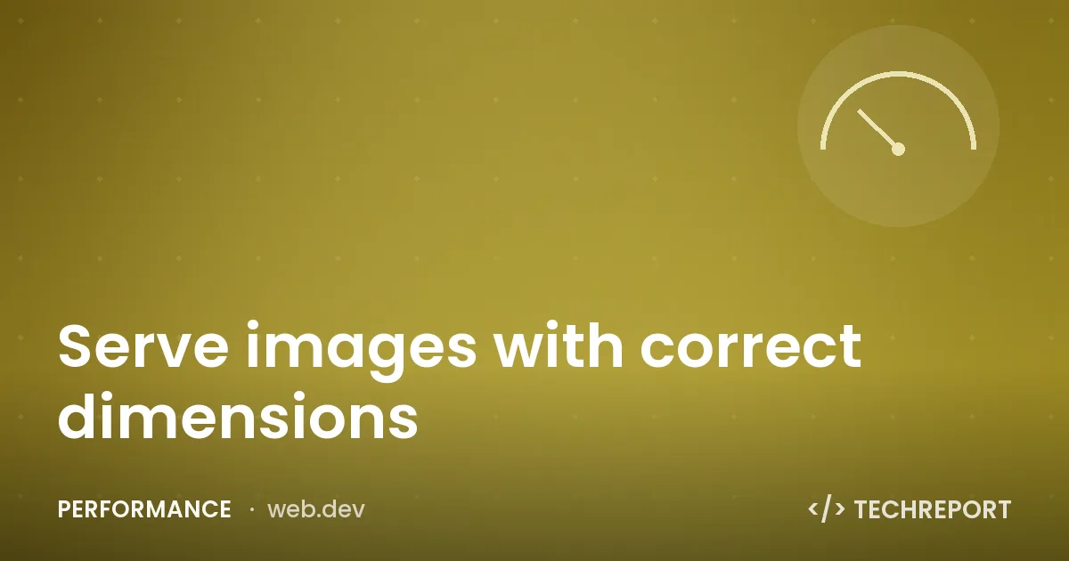 Serve images with correct dimensions