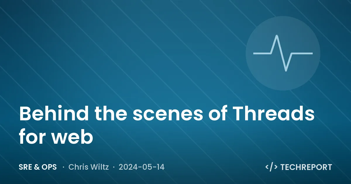 Behind the scenes of Threads for web