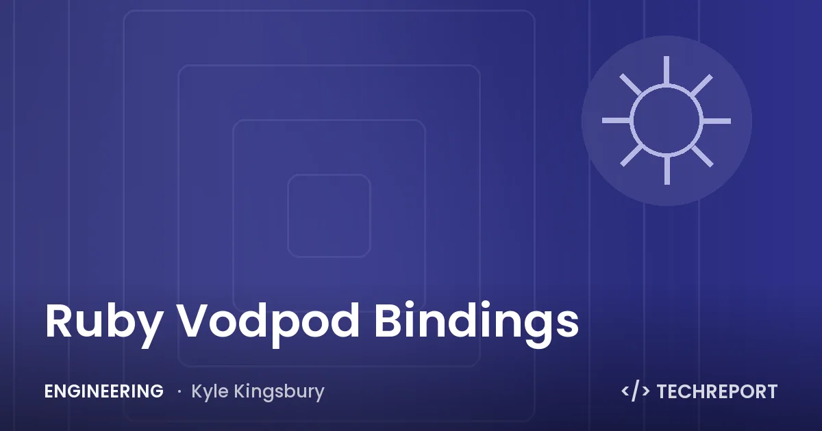 Ruby Vodpod Bindings
