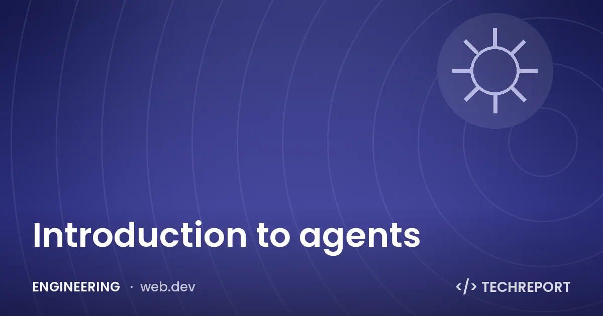 Engineering — Introduction to agents