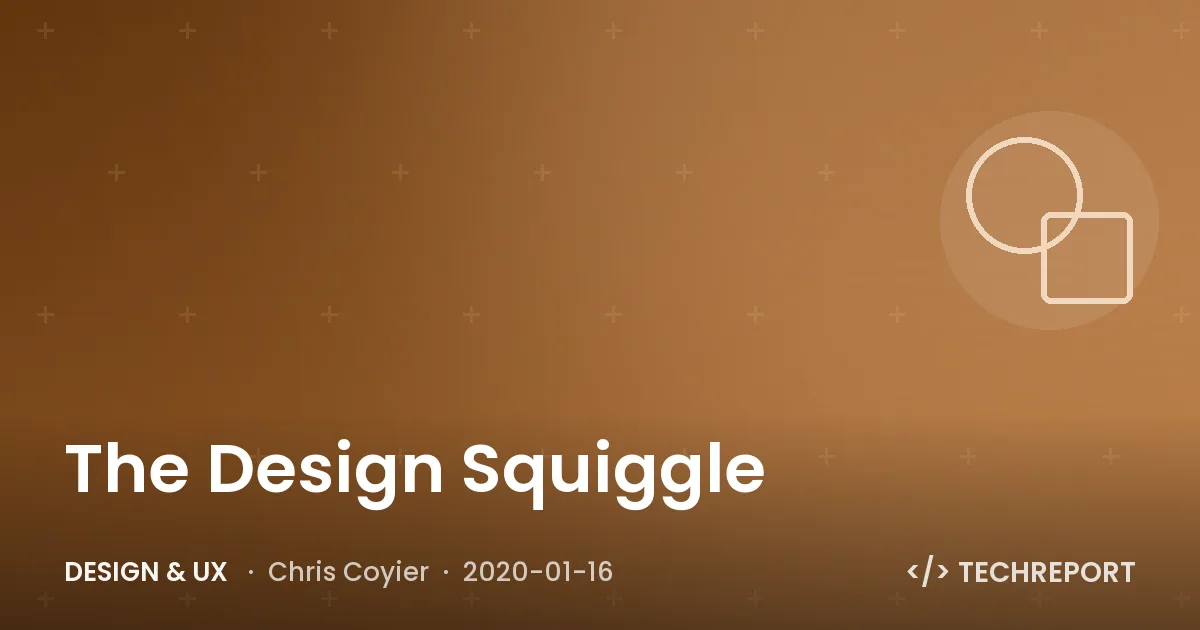 Design & UX — The Design Squiggle
