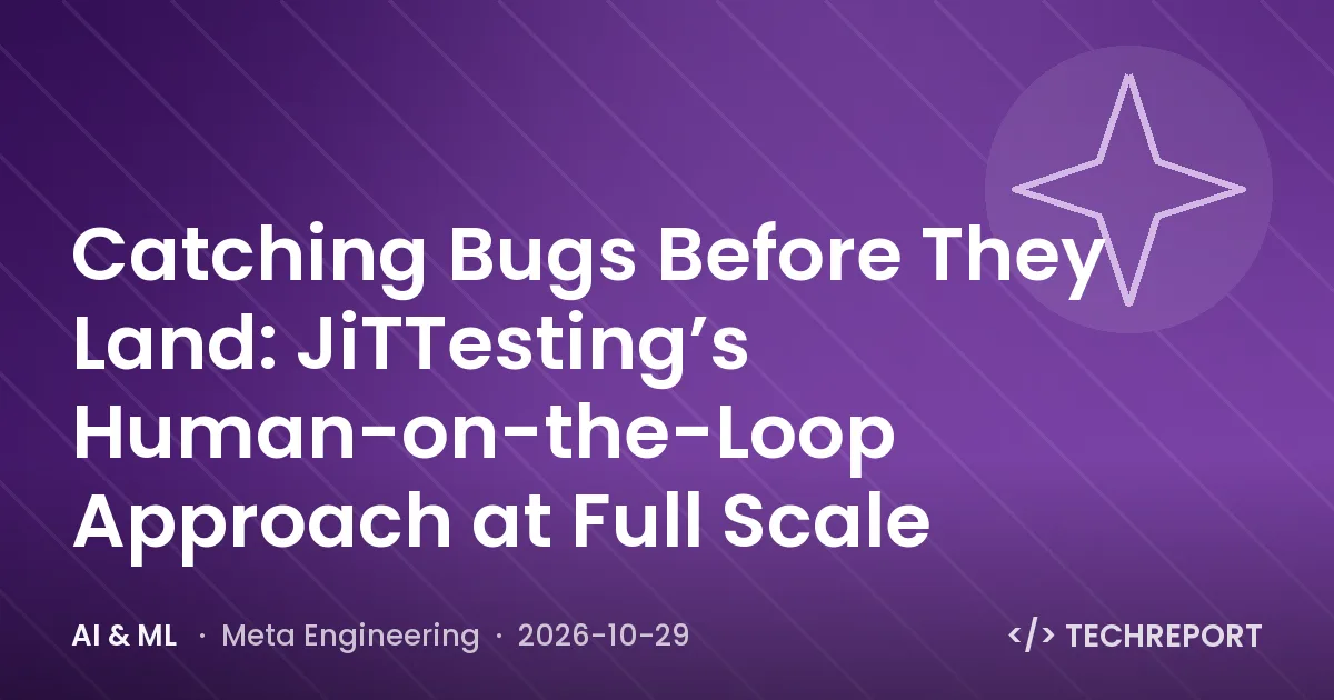 Catching Bugs Before They Land: JiTTesting’s Human-on-the-Loop Approach at Full Scale
