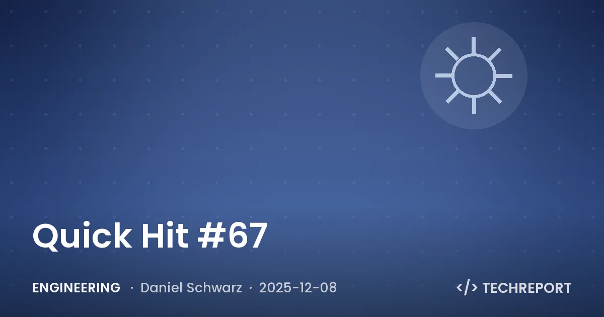 Quick Hit #67