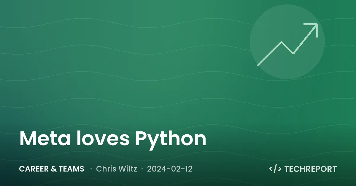 Meta loves Python