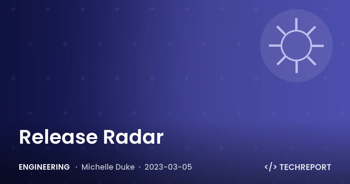 Release Radar