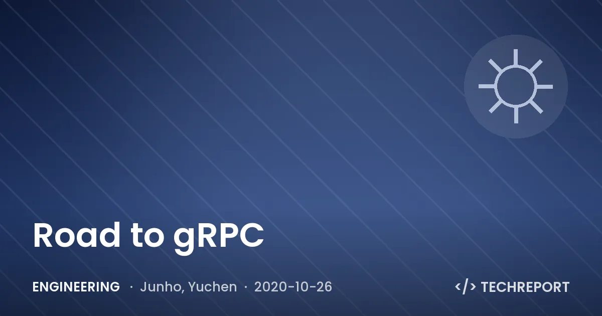 Road to gRPC