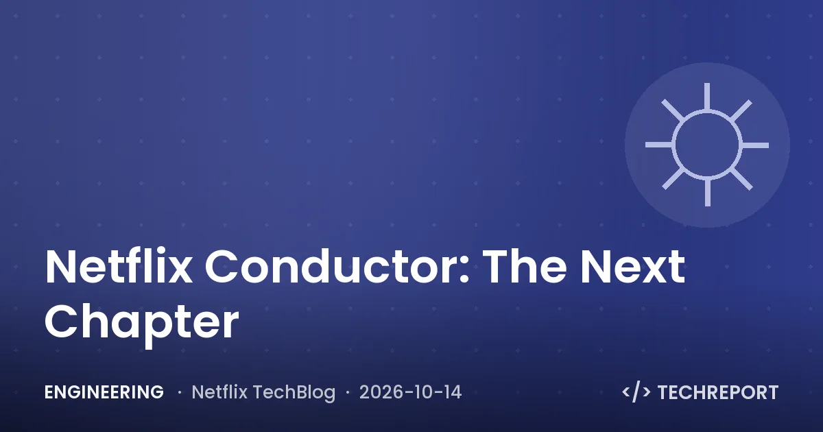 Netflix Conductor: The Next Chapter