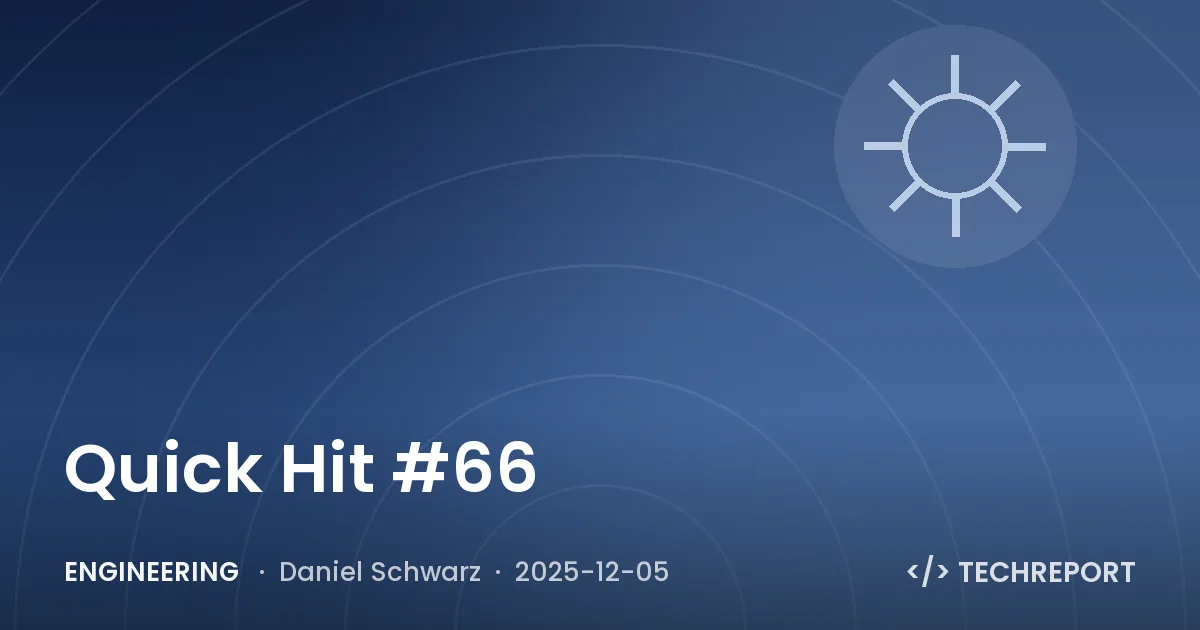 Quick Hit #66