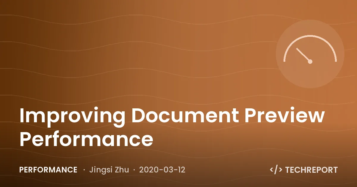 Improving Document Preview Performance