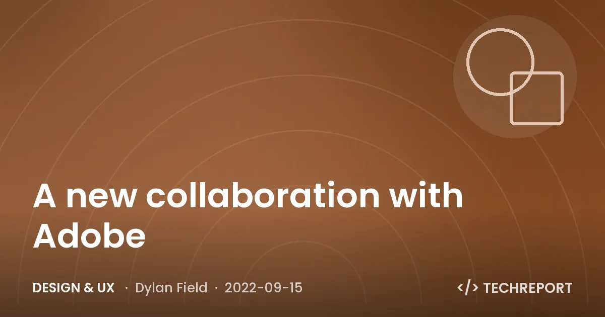A new collaboration with Adobe