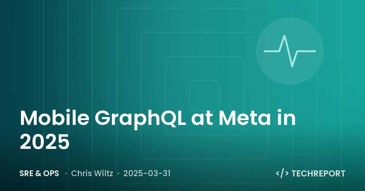 SRE & Ops — Mobile GraphQL at Meta in 2025
