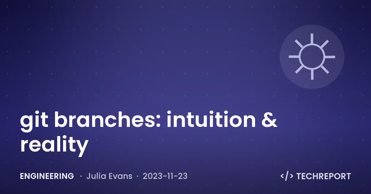 Engineering — git branches: intuition & reality