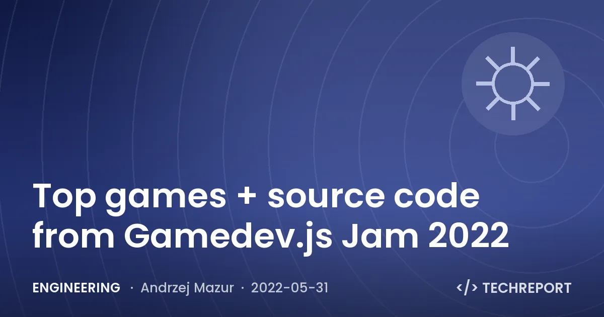 Top games + source code from Gamedev.js Jam 2022