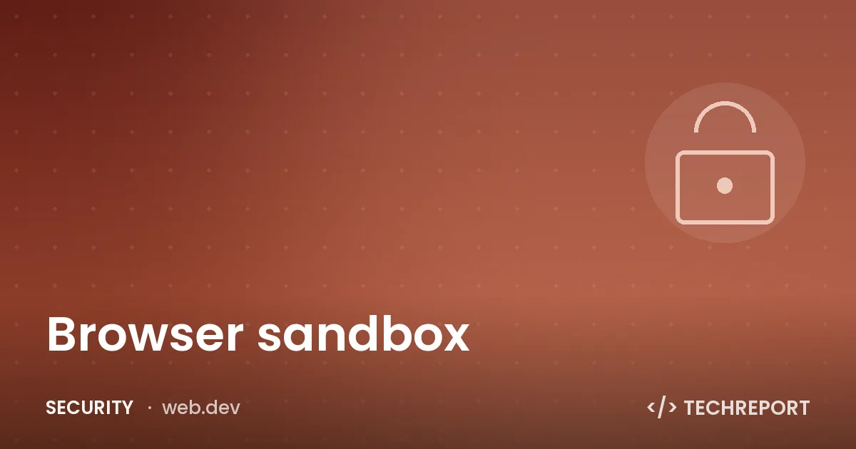 Browser sandbox