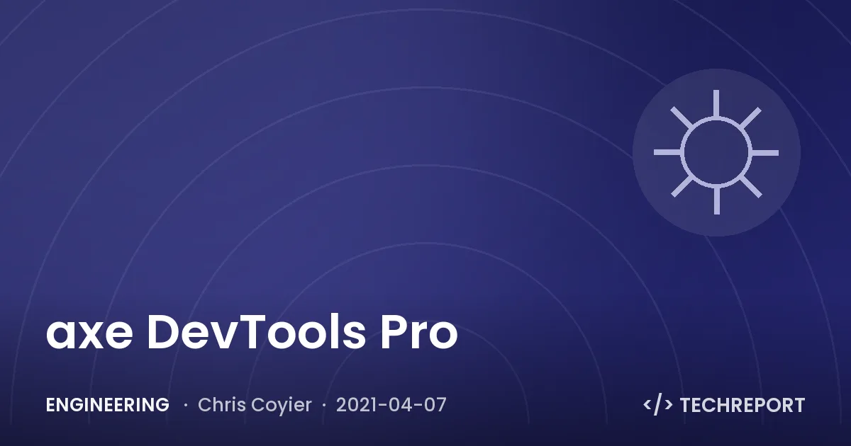 axe DevTools Pro