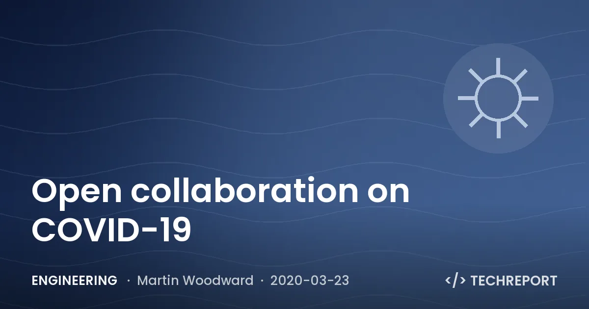 Open collaboration on COVID-19
