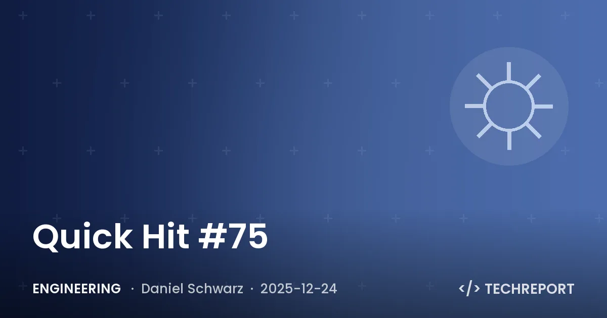 Quick Hit #75