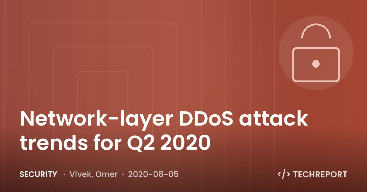 Network-layer DDoS attack trends for Q2 2020