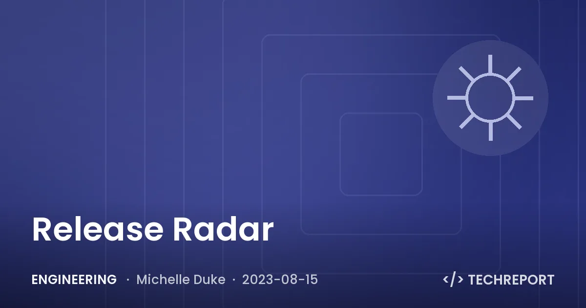 Release Radar