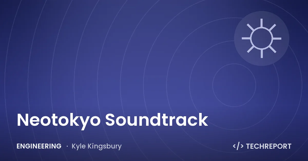 Neotokyo Soundtrack