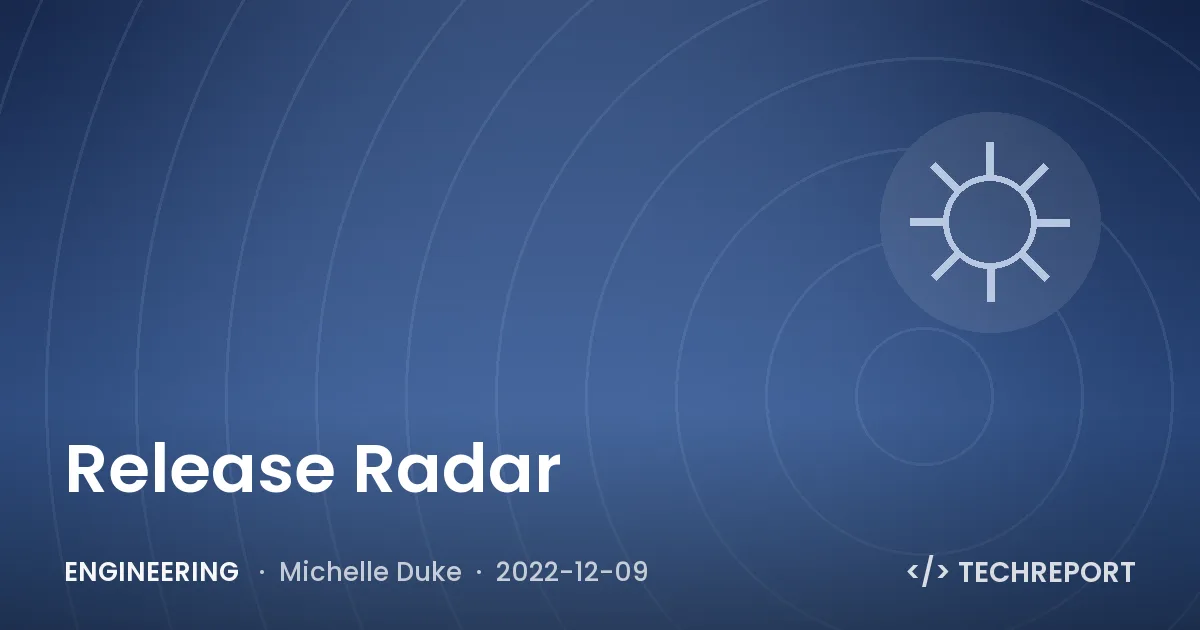 Release Radar