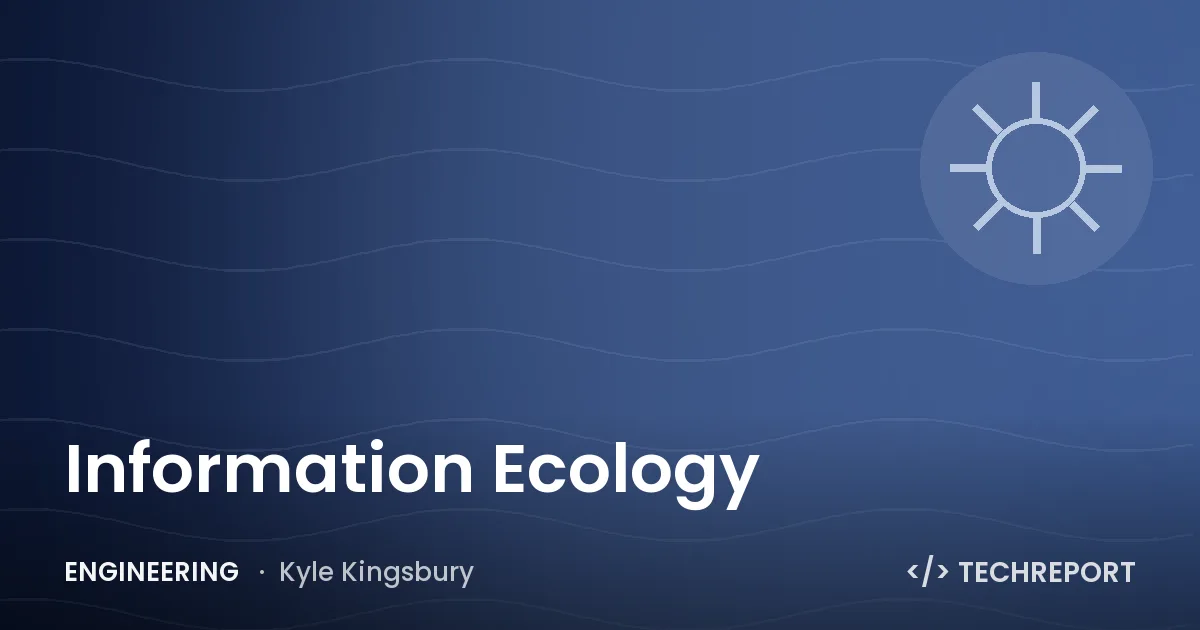 Information Ecology