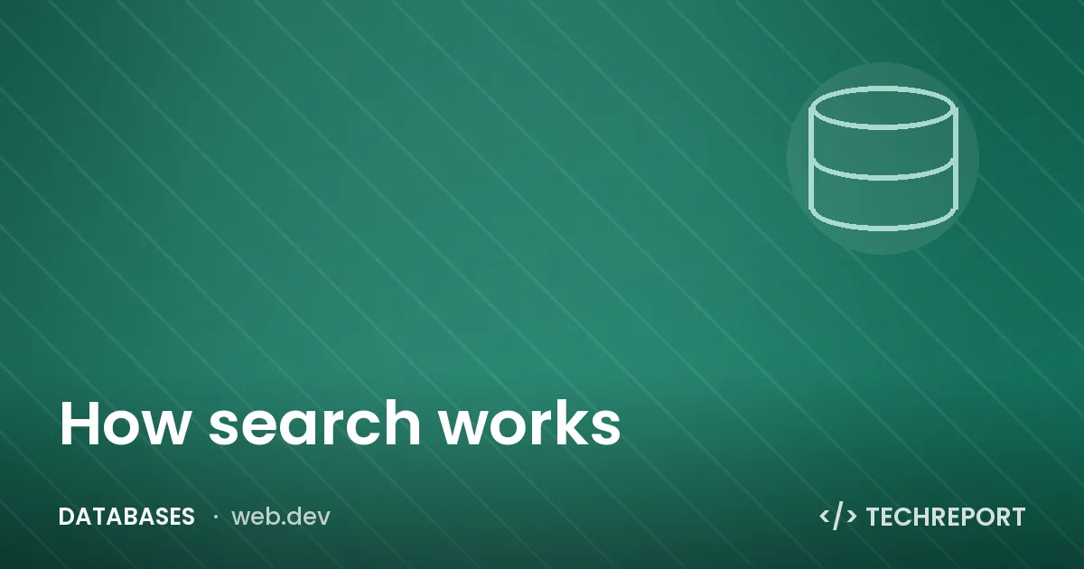 How search works