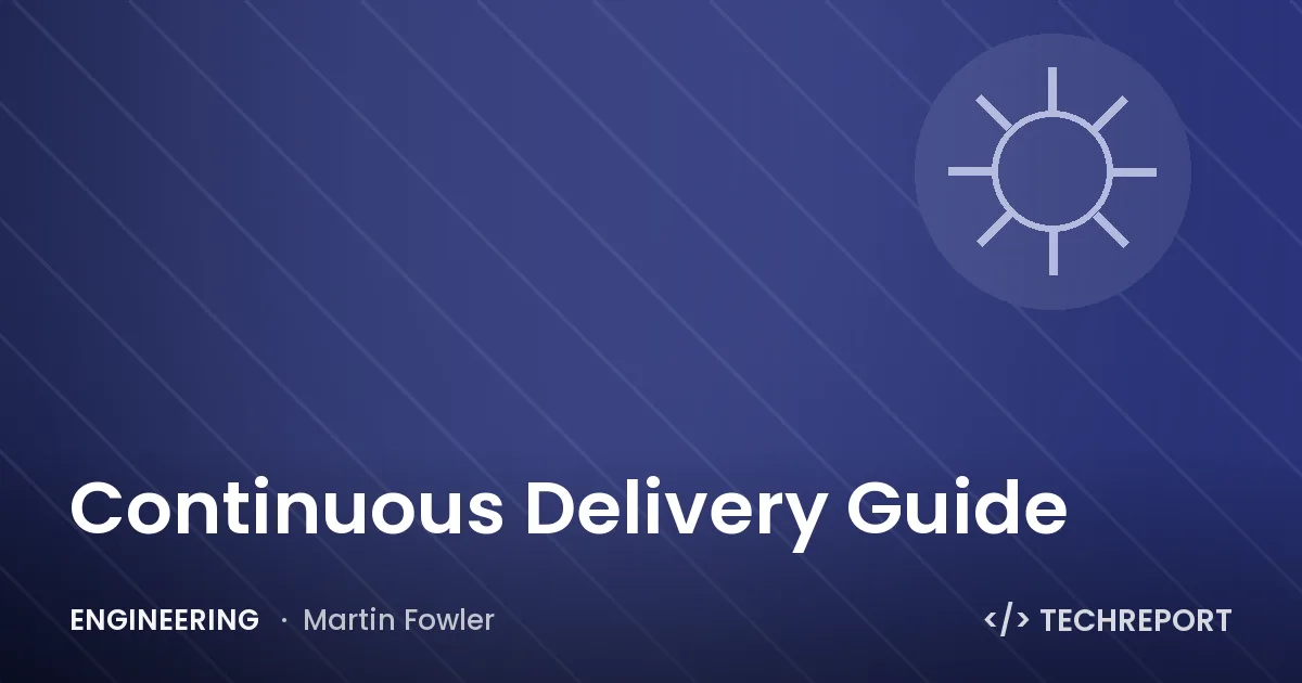 Continuous Delivery Guide