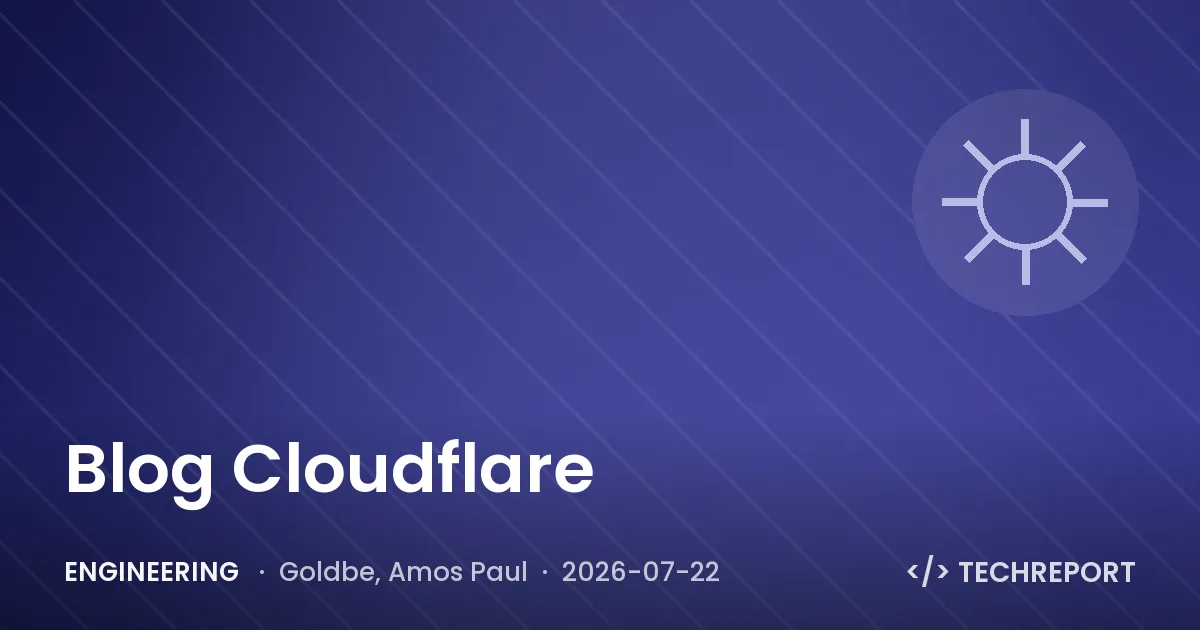 Engineering — Blog Cloudflare