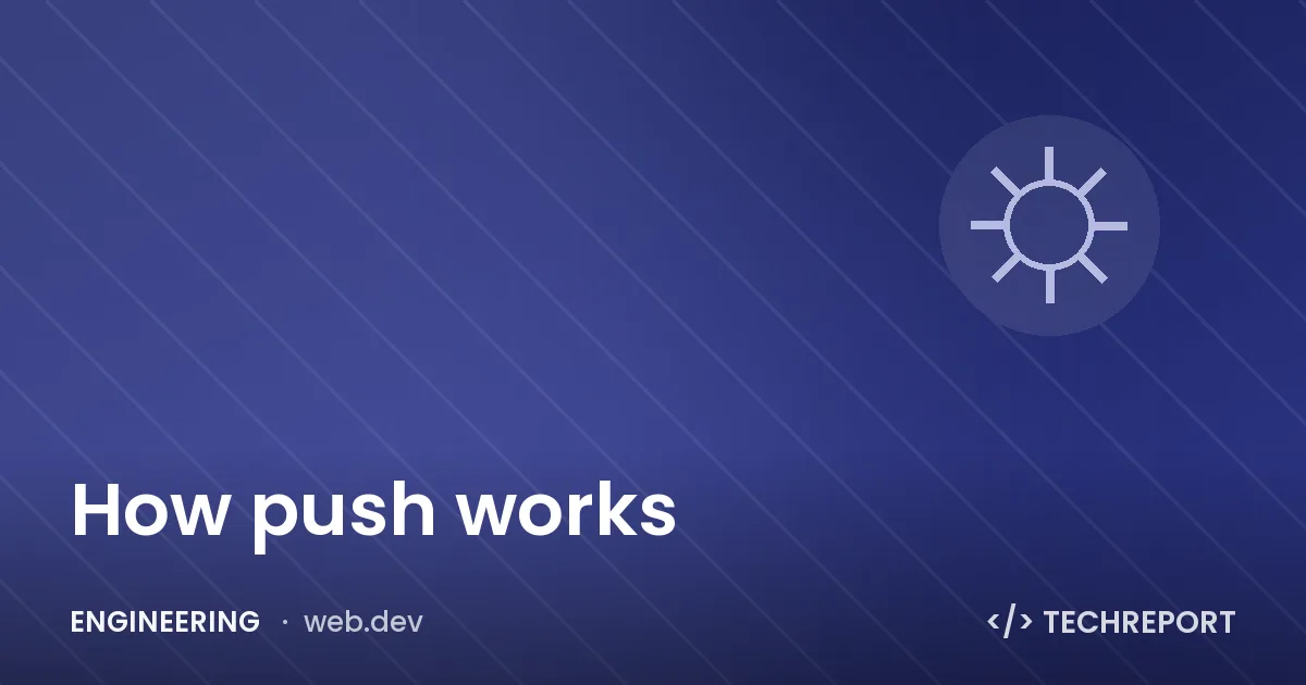 How push works