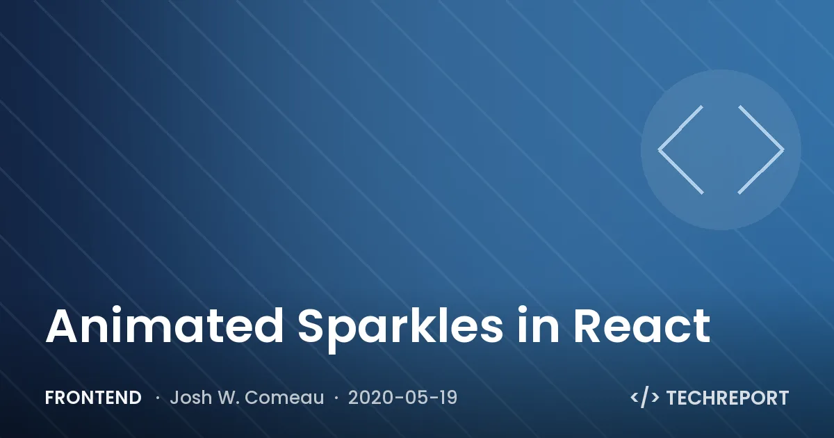 Animated Sparkles in React