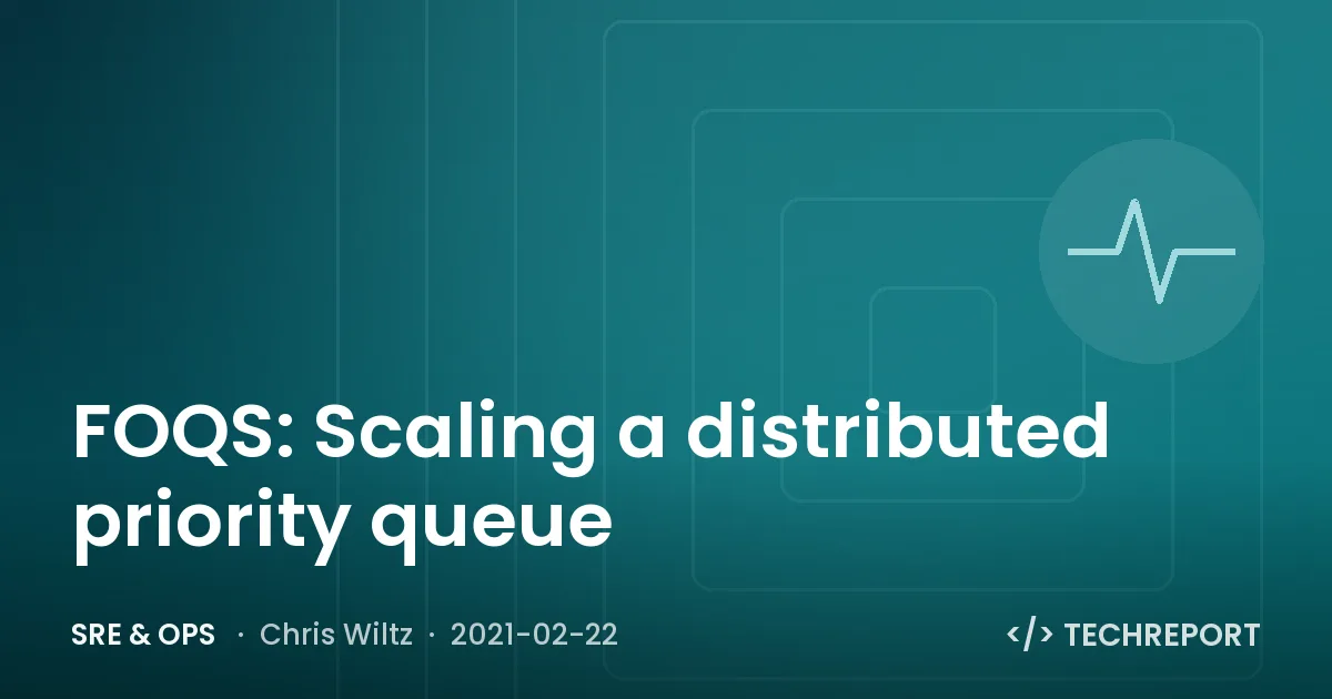 FOQS: Scaling a distributed priority queue