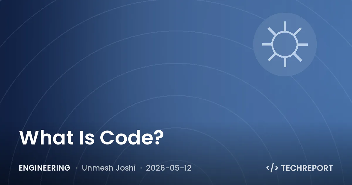 What Is Code?
